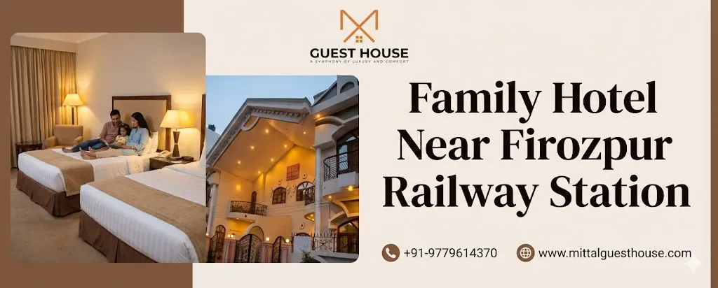 Family Hotel Near Firozpur Railway Station - Best Guest House in Firozpur Family Hotel Near Firozpur Railway Station
