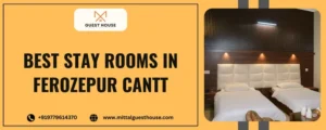 Best Stay Rooms in Ferozepur Cantt